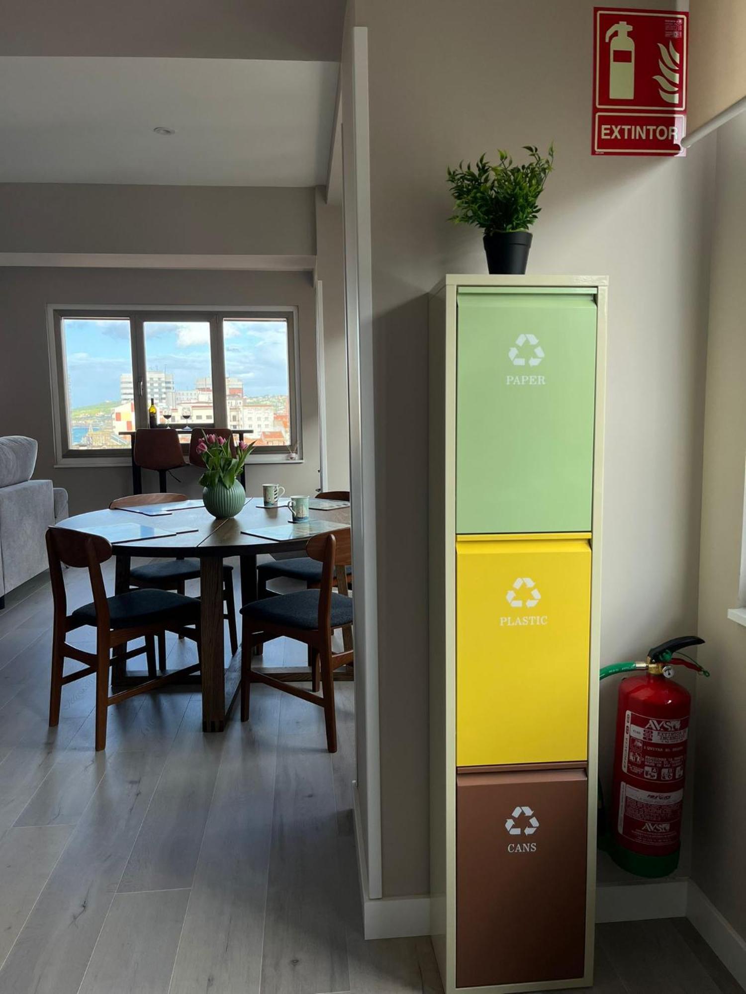 Appartamento El Mirador Del Centro Gijón Esterno foto